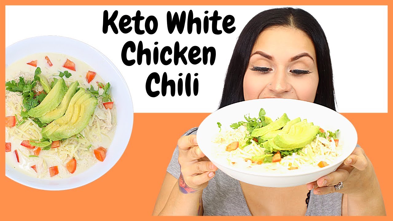 Keto White Chicken Chili