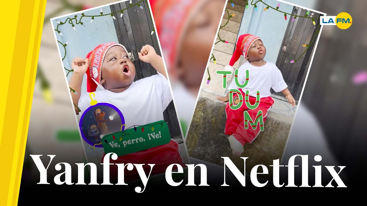 Yanfry conquistó a Netflix en esta Navidad
