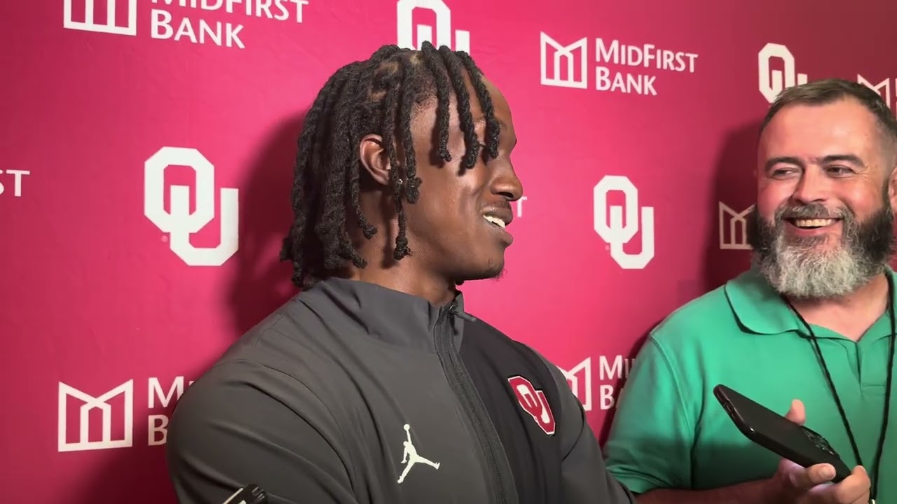 Oklahoma Football: WR Deion Burks postgame interview