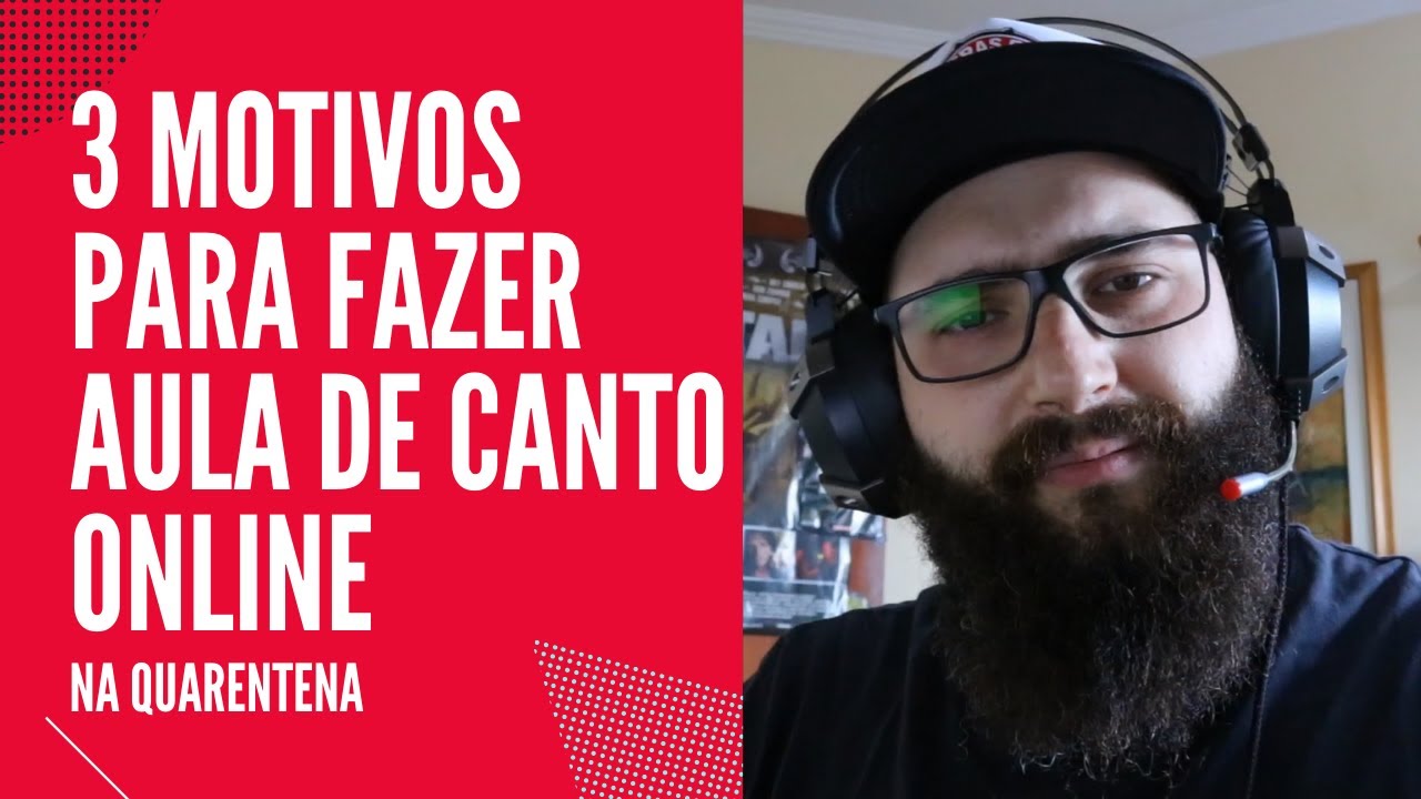 Por que você deveria fazer aulas de canto online?