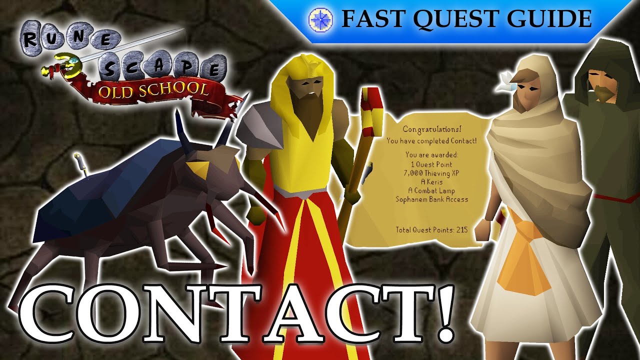 Contact! Quest | OSRS Quality Quick Guide [2025]