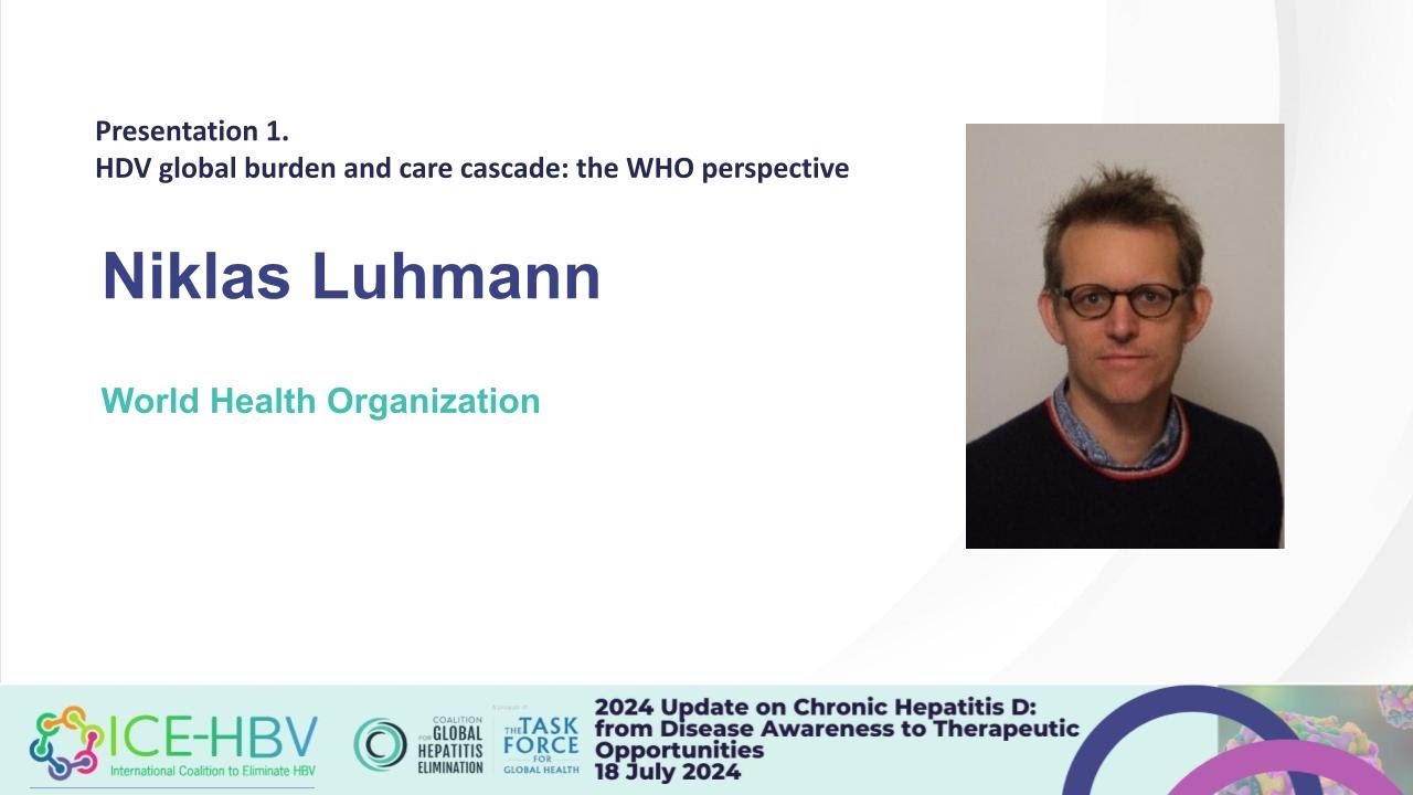 Dr. Niklas Luhmann | 2024 Update on Chronic Hepatitis D