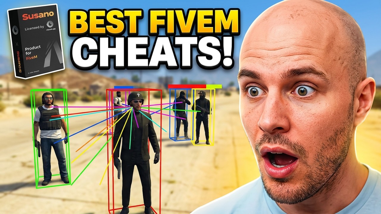 Fivem Cheats - Trolling Players with Fivem Mod Menu (INSANE REACTION)