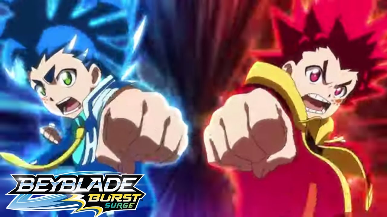 BEYBLADE BURST SURGE Episode 2: Locked On! Lightning Launch!