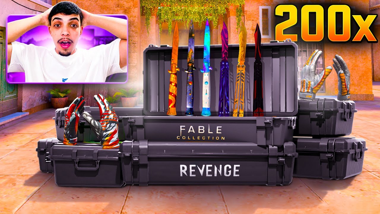 loucura... 200x caixas, MAIOR OPEN CASE DA HISTORIA DO STANDOFF 2