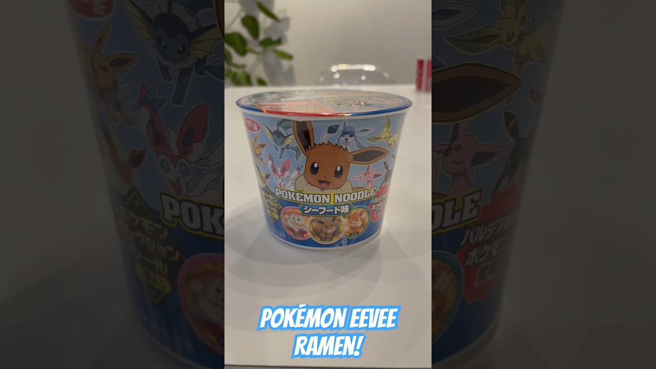 Pok&eacute;mon Eevee Ramen in Japan!