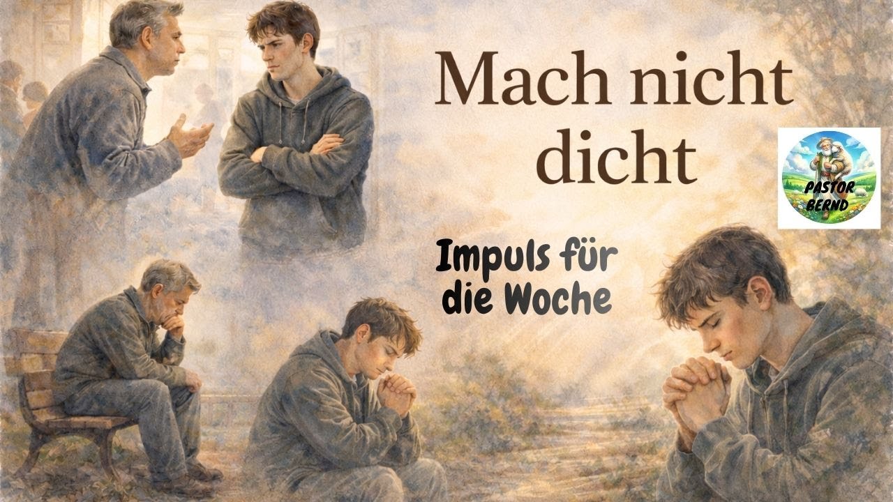 Mach nicht dicht - Impuls für die Woche - Februar (2) - von Pastor Bernd