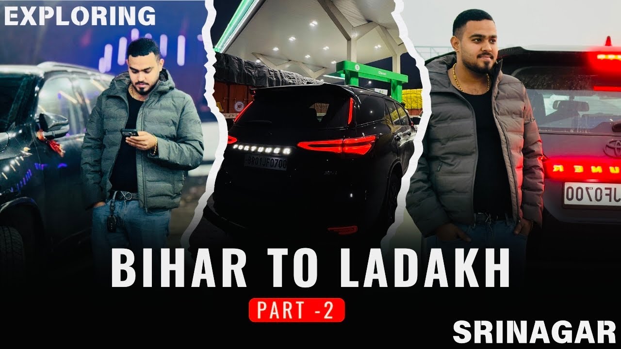 Bihar to Ladakh part -2 🌨️🏔️ | Exploring Srinagar in extream Winter 🥶 | AMAN SINGH | 
