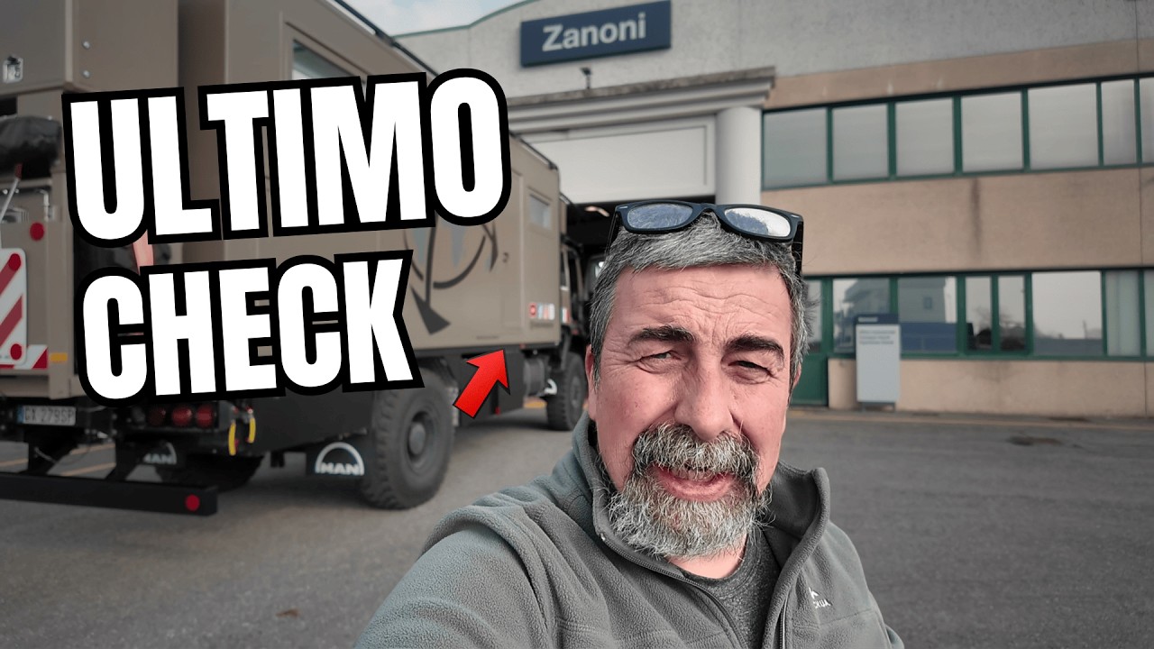 Ep 229 Ultimo controllo per Armando prima del Giro del Mondo | Camion 4x4 in officina MAN