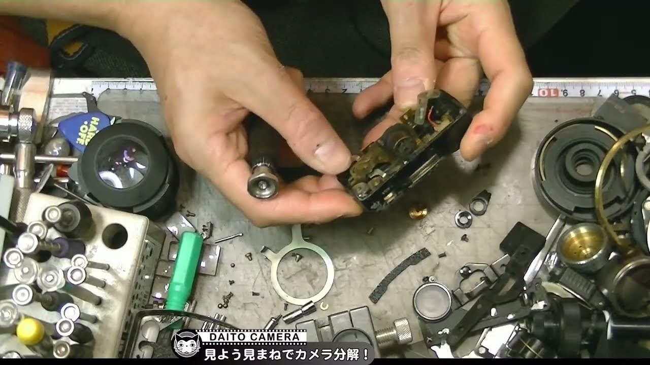 ヤシカマット124G組み戻しです