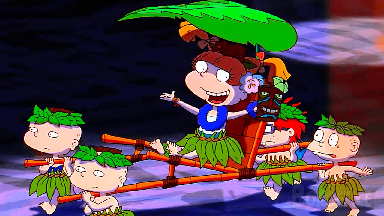 Angelica is the island princess | Rugrats Go Wild | CLIP
