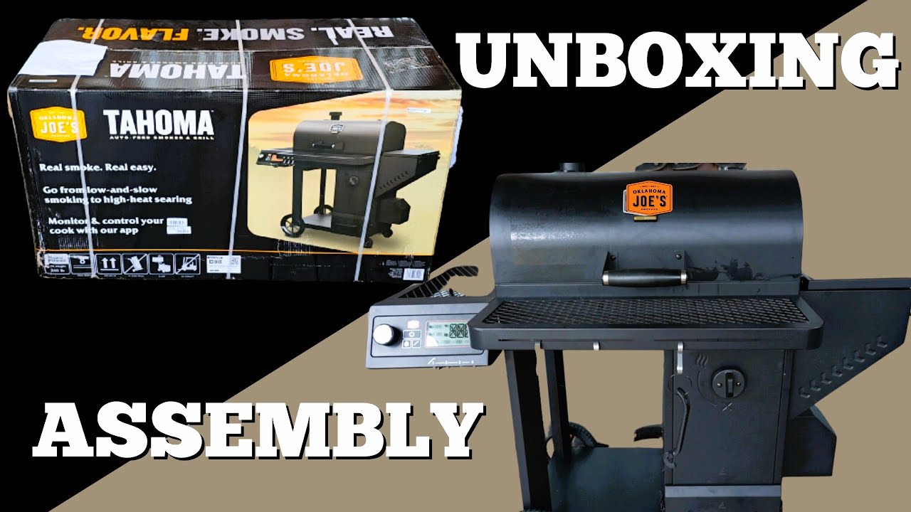 Oklahoma Joe Tahoma 900 | UNBOXING | ASSEMBLY | FIRST LOOK