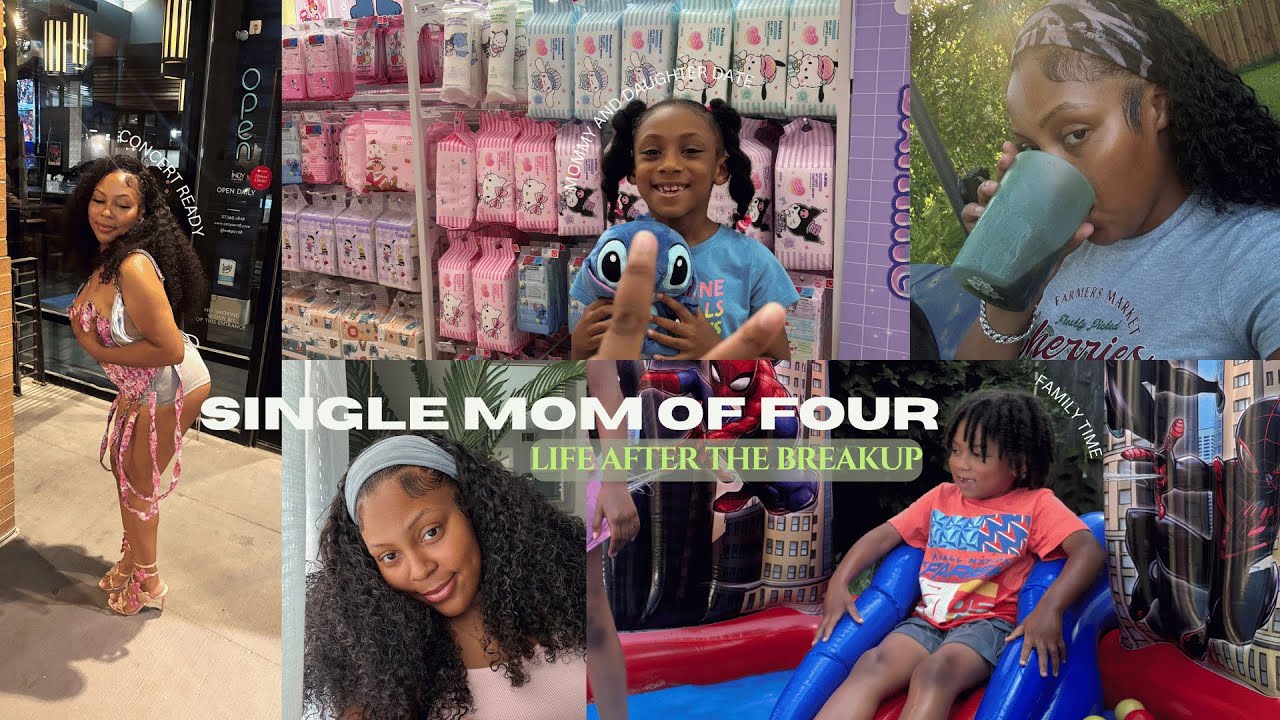 vlog: single mom of four+Life after the breakup| apartment shopping, concert, finding me again| 2025