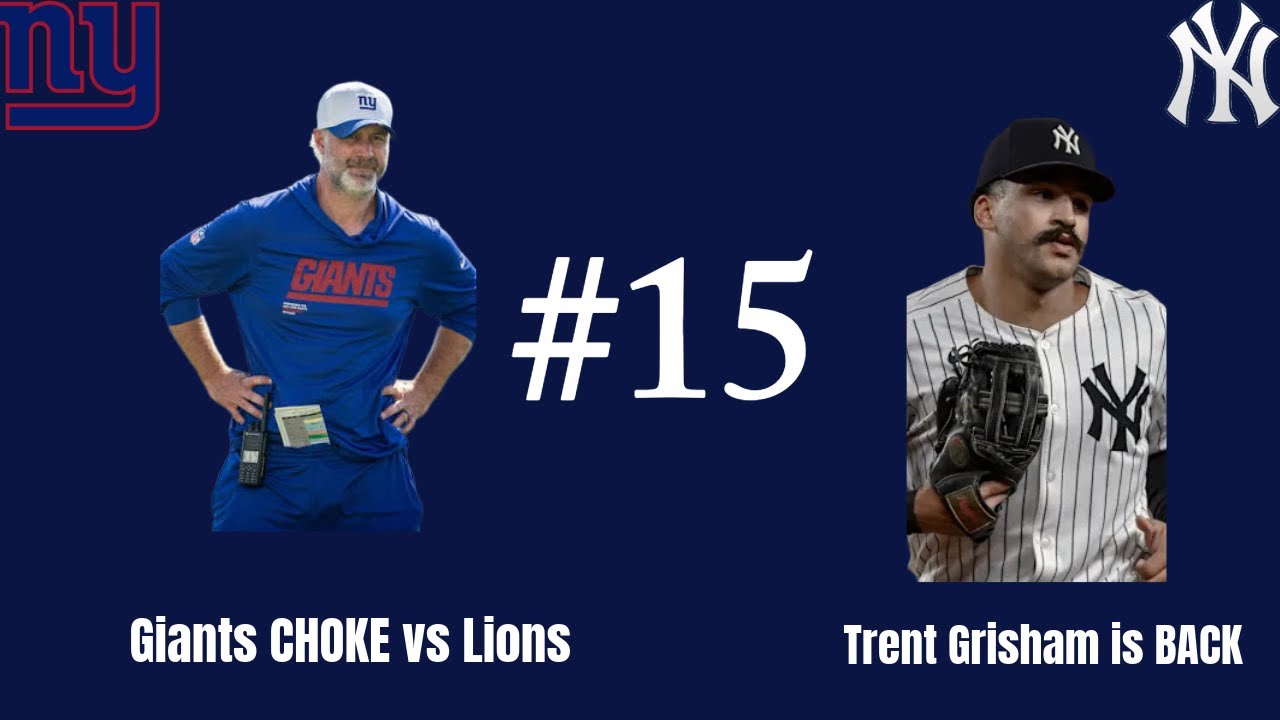 Giants CHOKE vs Lions | Shane Bowen FIRED | Trent Grisham is BACK | 15