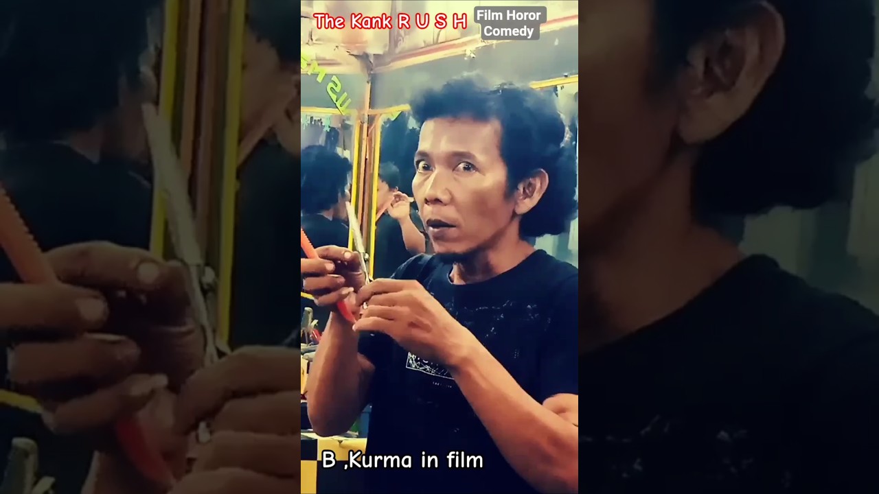 TUKANG CUKUR VIRAL,, TANGKIS SENJATA TAJAM 