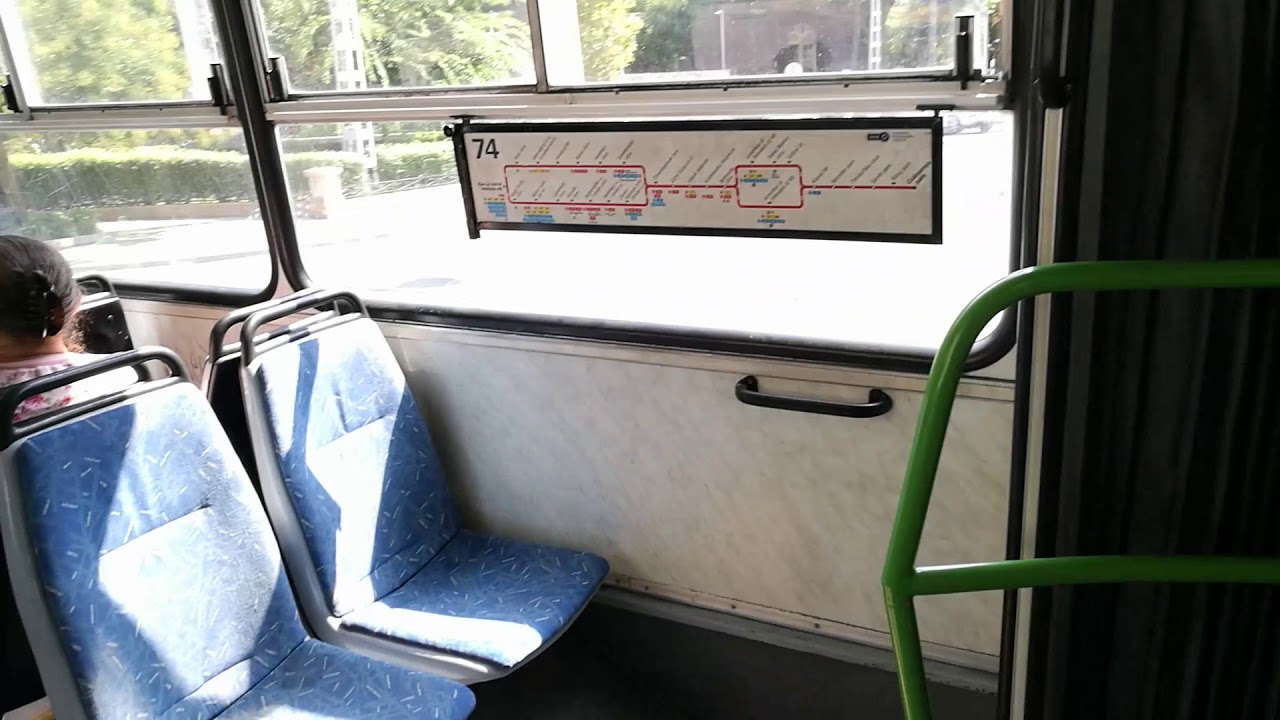 Ikarus 280T #200 - z wnętrza