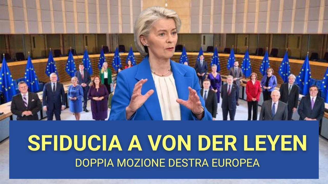 Doppia mozione di sfiducia a Ursula Von der Leyen. Cosa succede adesso.