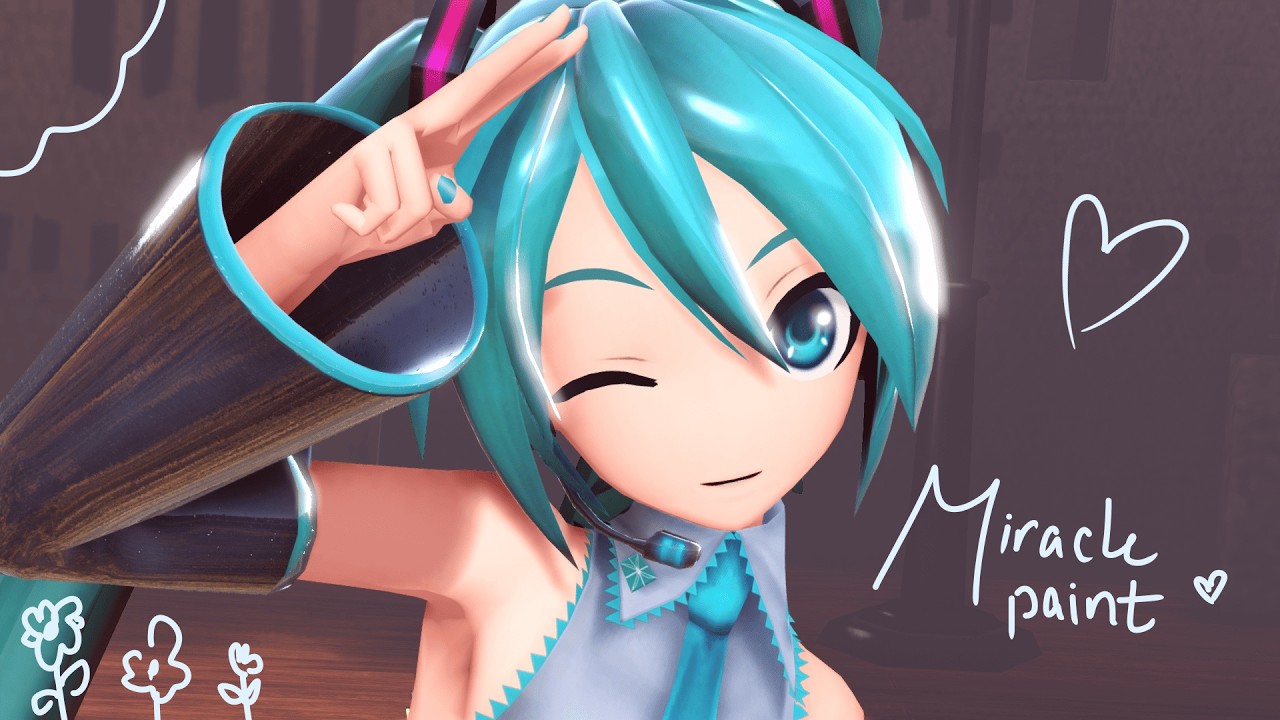 【MMD】Miracle Paint / ミラクルペイント【PDF2ND初音ミク】