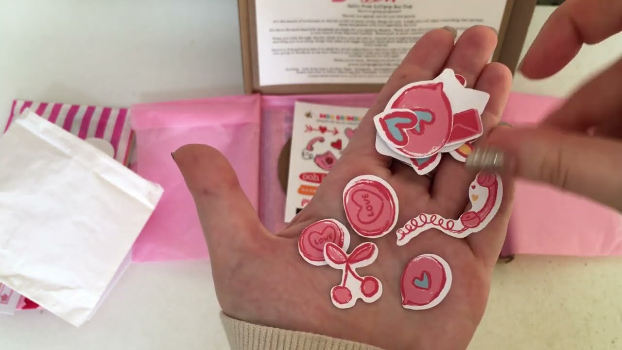 Lollipop Box Club - February Kit unboxing!