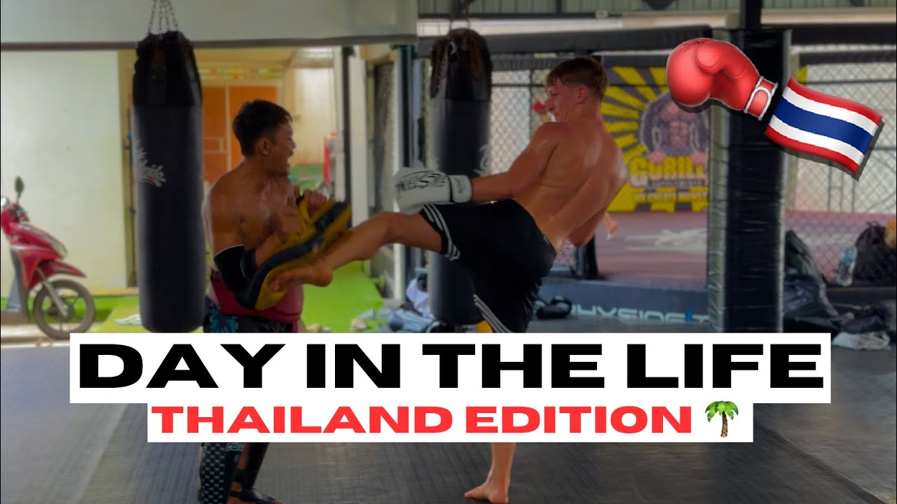 1 Tag im Leben eines Profi MMA-Kämpfers in Thailand 🇹🇭🌴