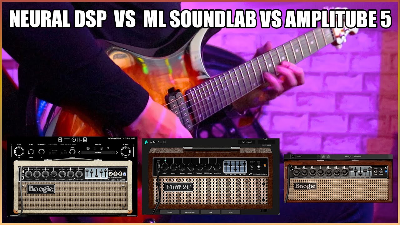 NEURAL DSP VS ML SOUNDLAB VS AMPLITUBE 5 | MESA IIC+ СРАВНЕНИЕ