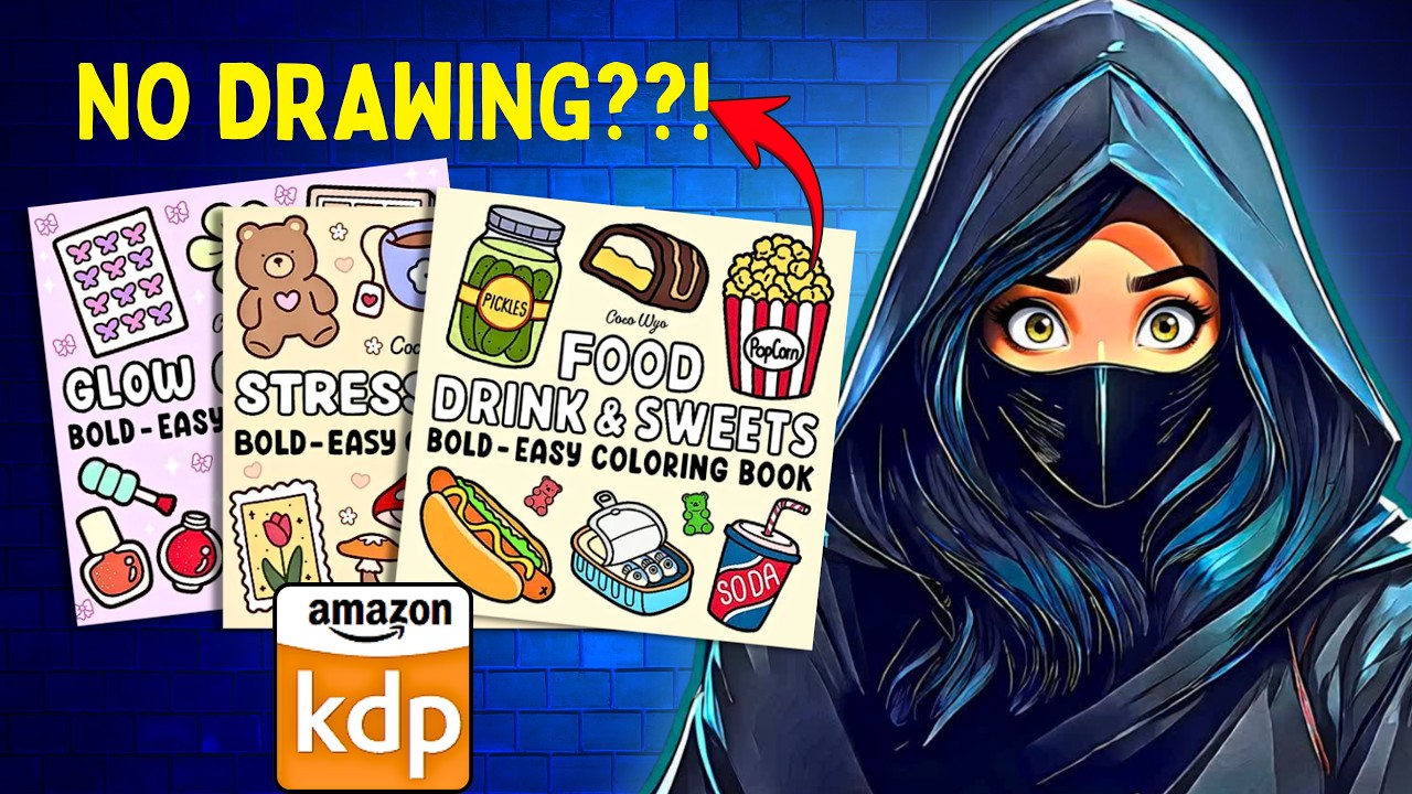 How to Create a Bold And Easy Coloring Book Even Without Any Drawing Experience