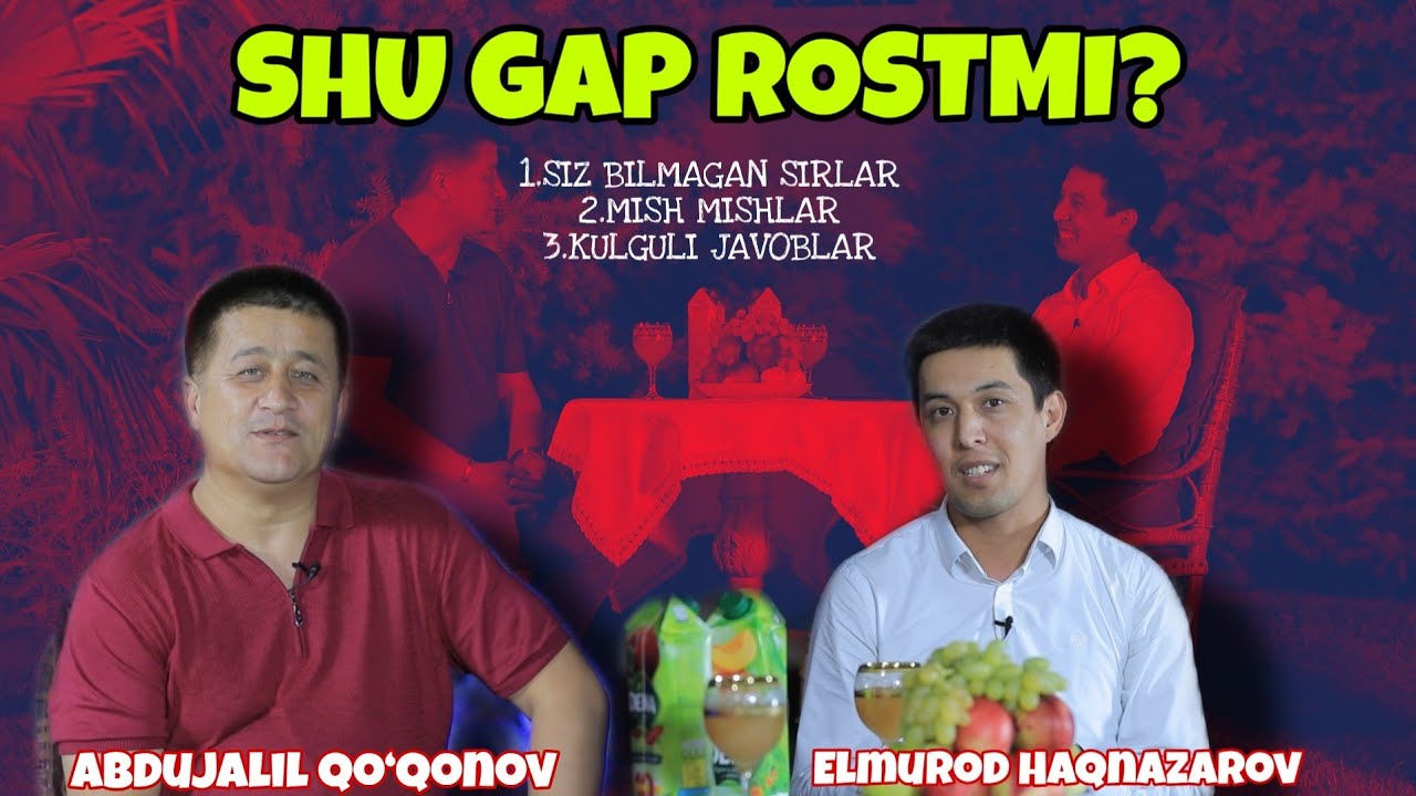 Shu gap rostmi? Siz bilmagan yangilik... Elmurod Haqnazarov va Abdujalil Qo‘qonov