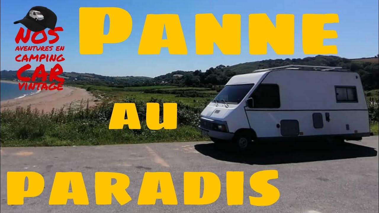 Joli visite en camping car dans la Manche #1 avec une petite panne