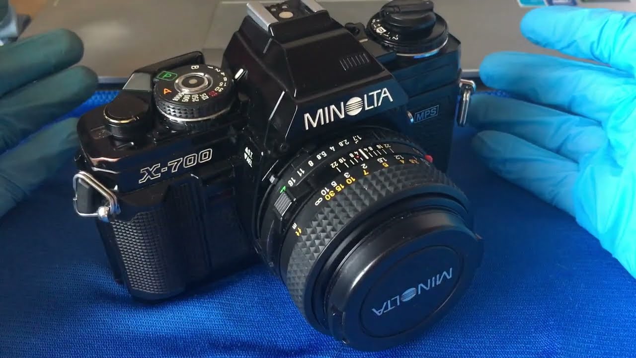 Minolta X-700 проблема затвора и решение