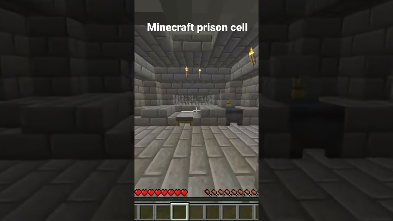 Minecraft prison cell