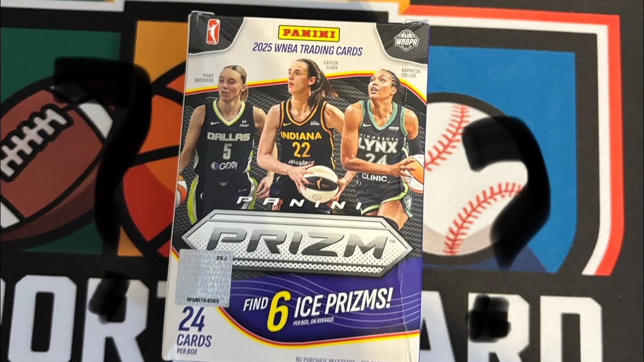 2025 WNBA Prizm Blaster Box