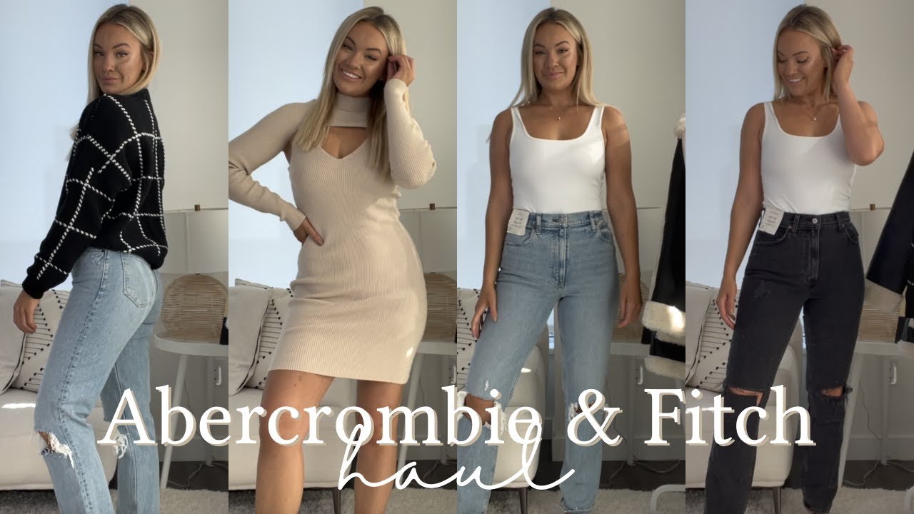 ABERCROMBIE & FITCH FALL/WINTER HAUL: the Abercrombie jeans everyone is talking about