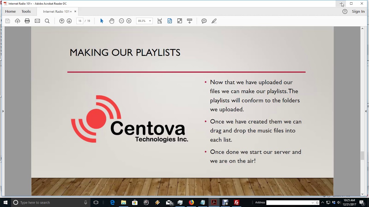 Uploading Your Files to Centova Cast AutoDJ