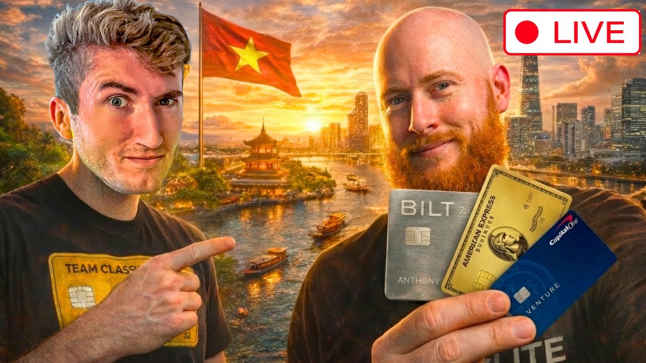How He Travels The World With Credit Card Points | Phúc Mập