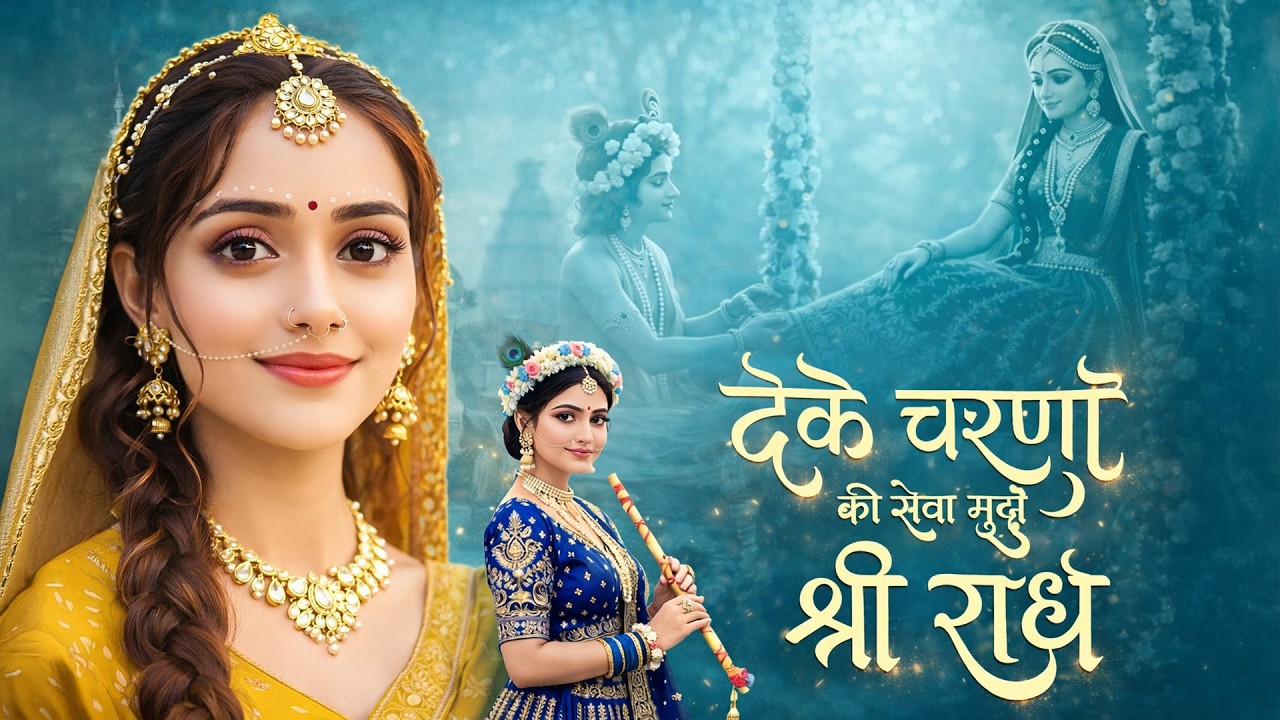 दे के चरणों की सेवा मुझे श्री राधे | De Ke Charno Ki Seva | Bhumika Sharma | Radha Kirshna Bhajan