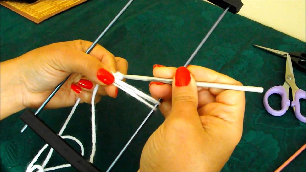 Como tejer con horquilla para principiantes - con Ruby Stedman.