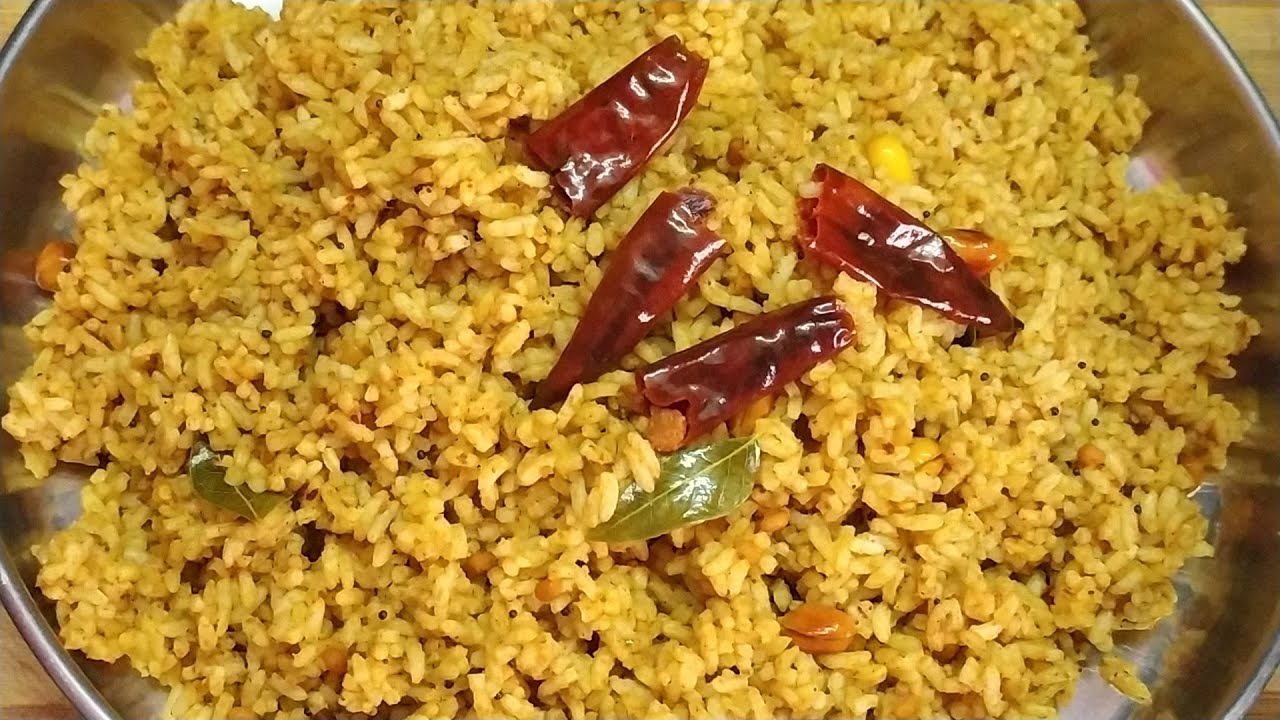 Temple Style Puliyodharai Recipe || Tamarind Rice || Puli Sadam || Kovil Puli Sadam Recipe