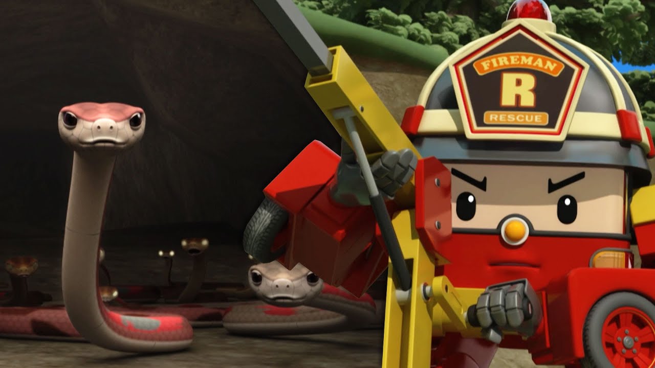 Il y a Beaucoup de Serpents !│POLI 4 Meilleure Clip│Dessin Animé pour Enfants│Robocar POLI télé