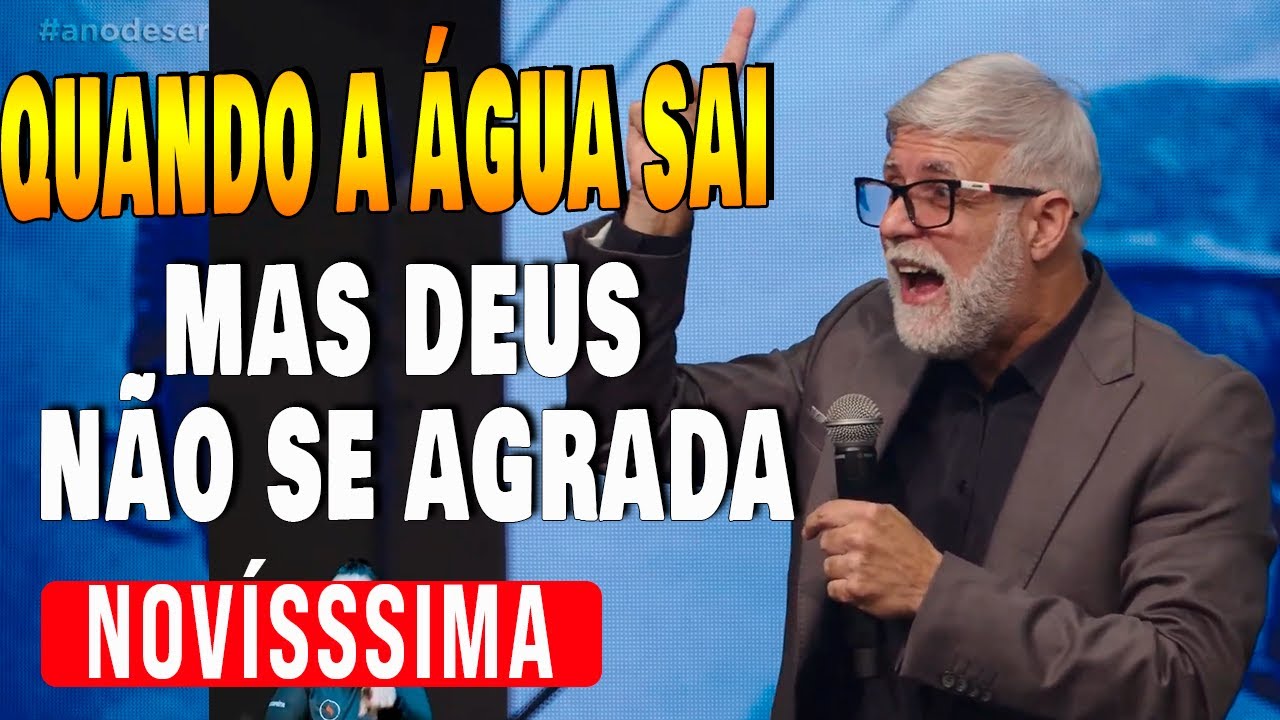 Pr Claudio Duarte: QUANDO A ÁGUA SAI, MAS DEUS NÃO SE AGRADA | pastor claudio duarte 2024