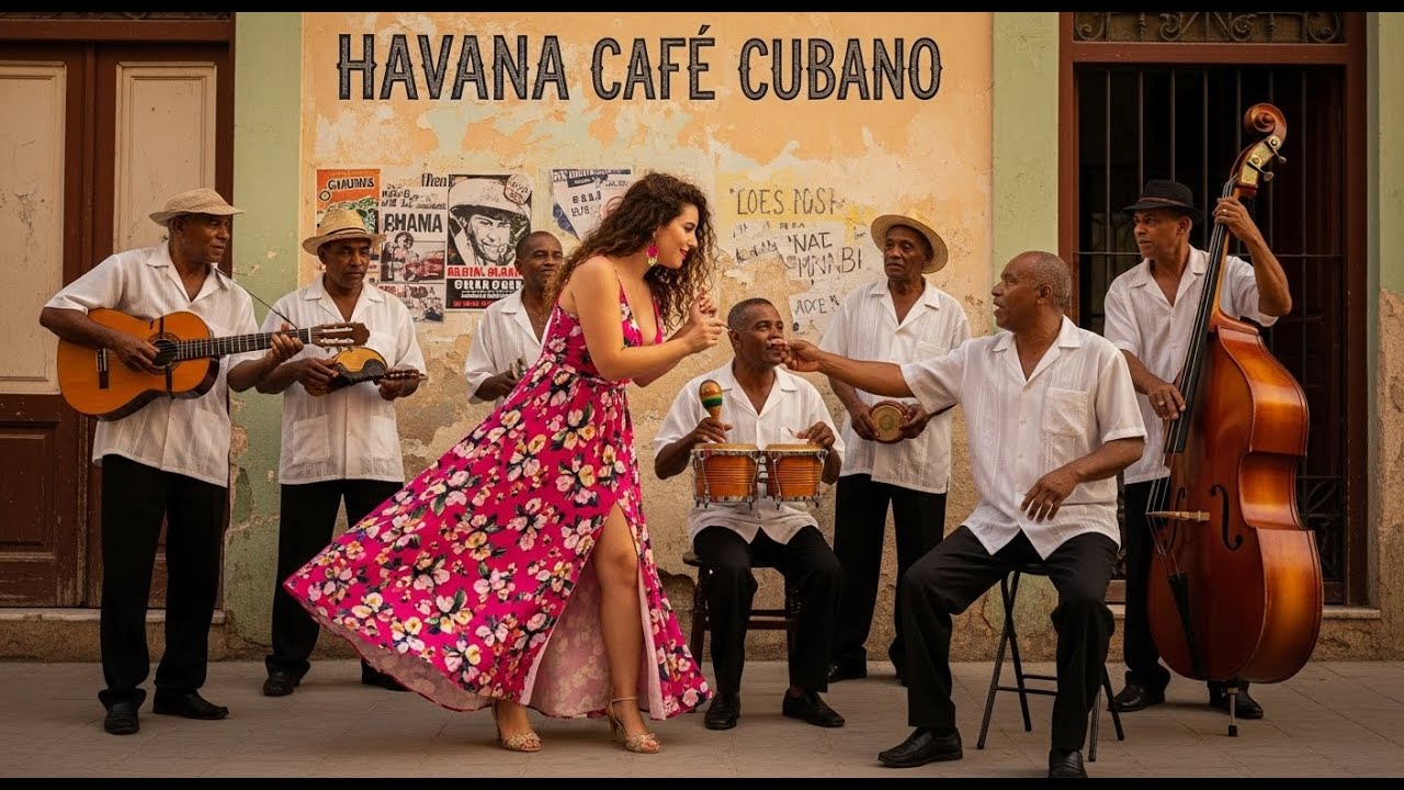 Café Cubano Music 🎷: Old Havana Charm & Vintage Café Jazz Flow • mix99