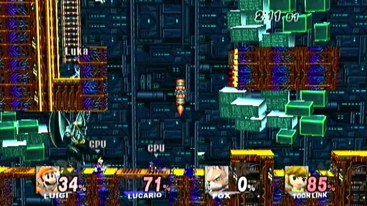 SSBB Model Stage Hack: Gate Laboratory V3.0 (Megaman X6)