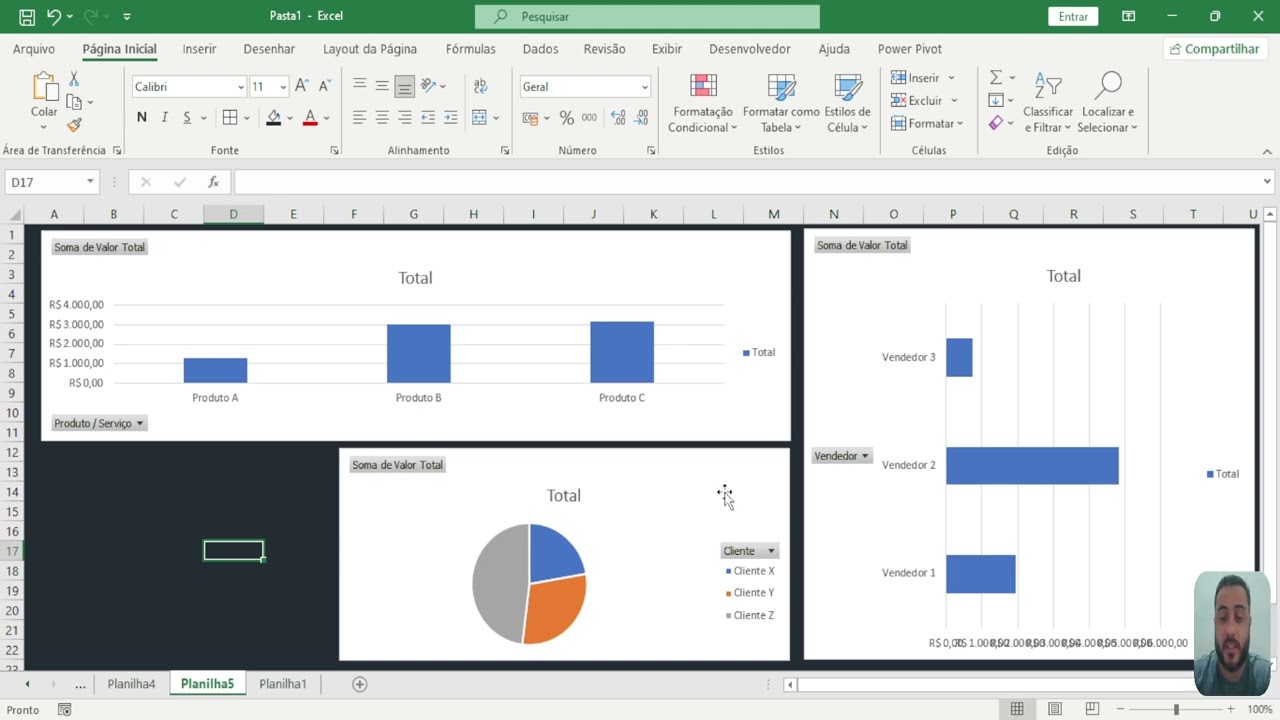 Faça um DASHBOARD no excel em menos de 20 minutos