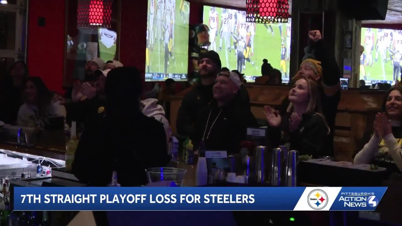 Steelers fans pack the North Shore for playoff loss
