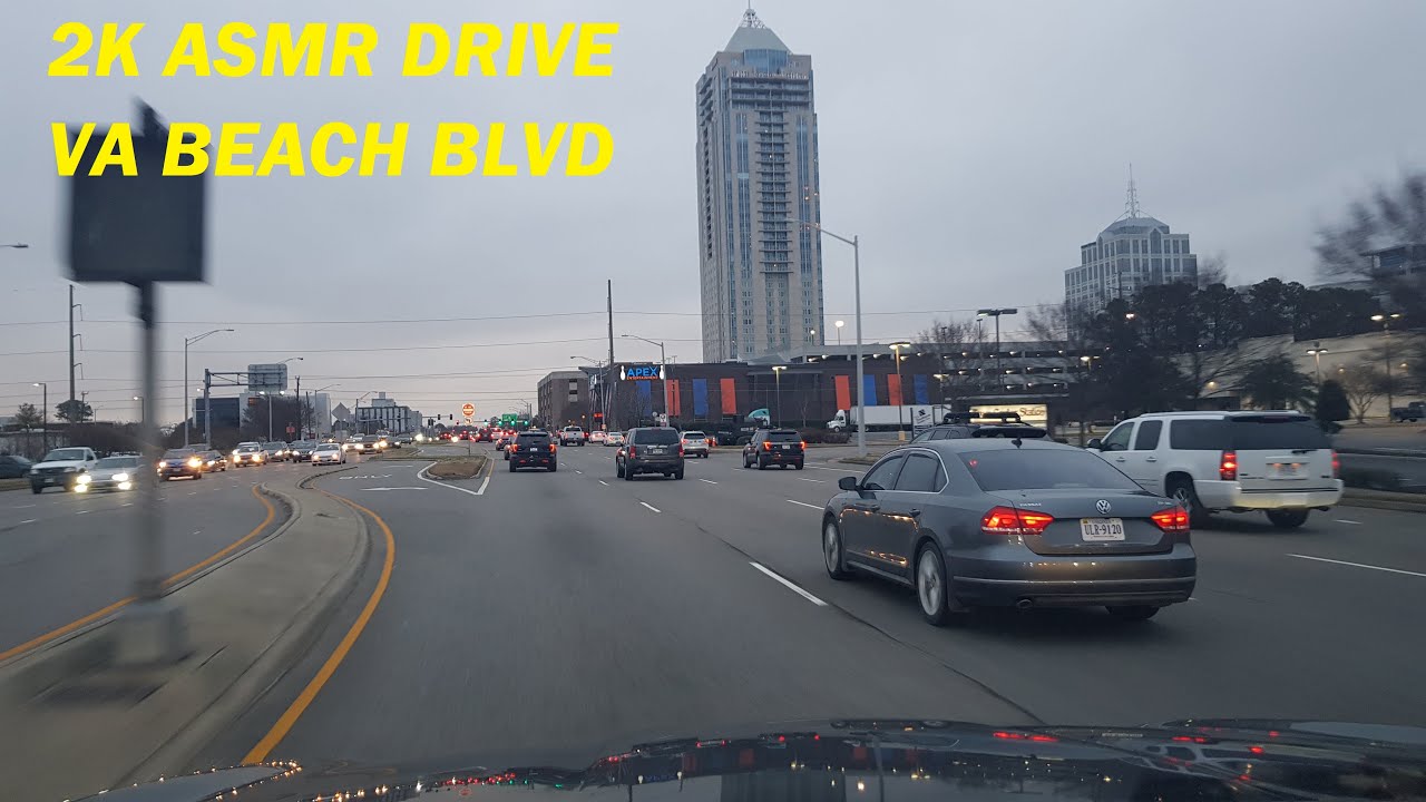 UHD ASMR Drive: Virginia Beach Blvd