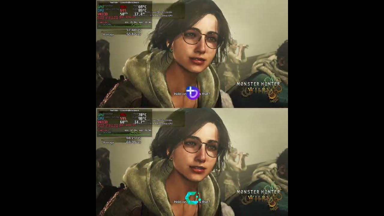 CachyOS vs Bazzite 42 FPS Benchmark! #Shorts