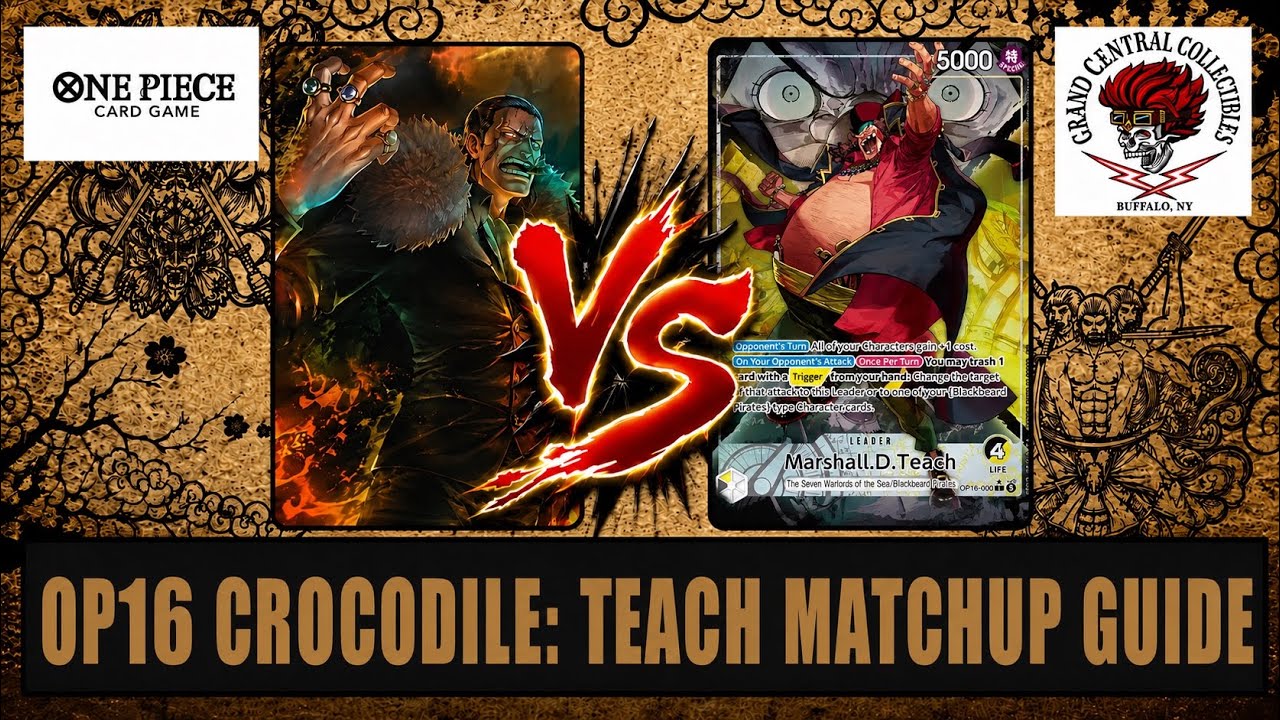 OP16 CROCODILE: TEACH MATCHUP GUIDE