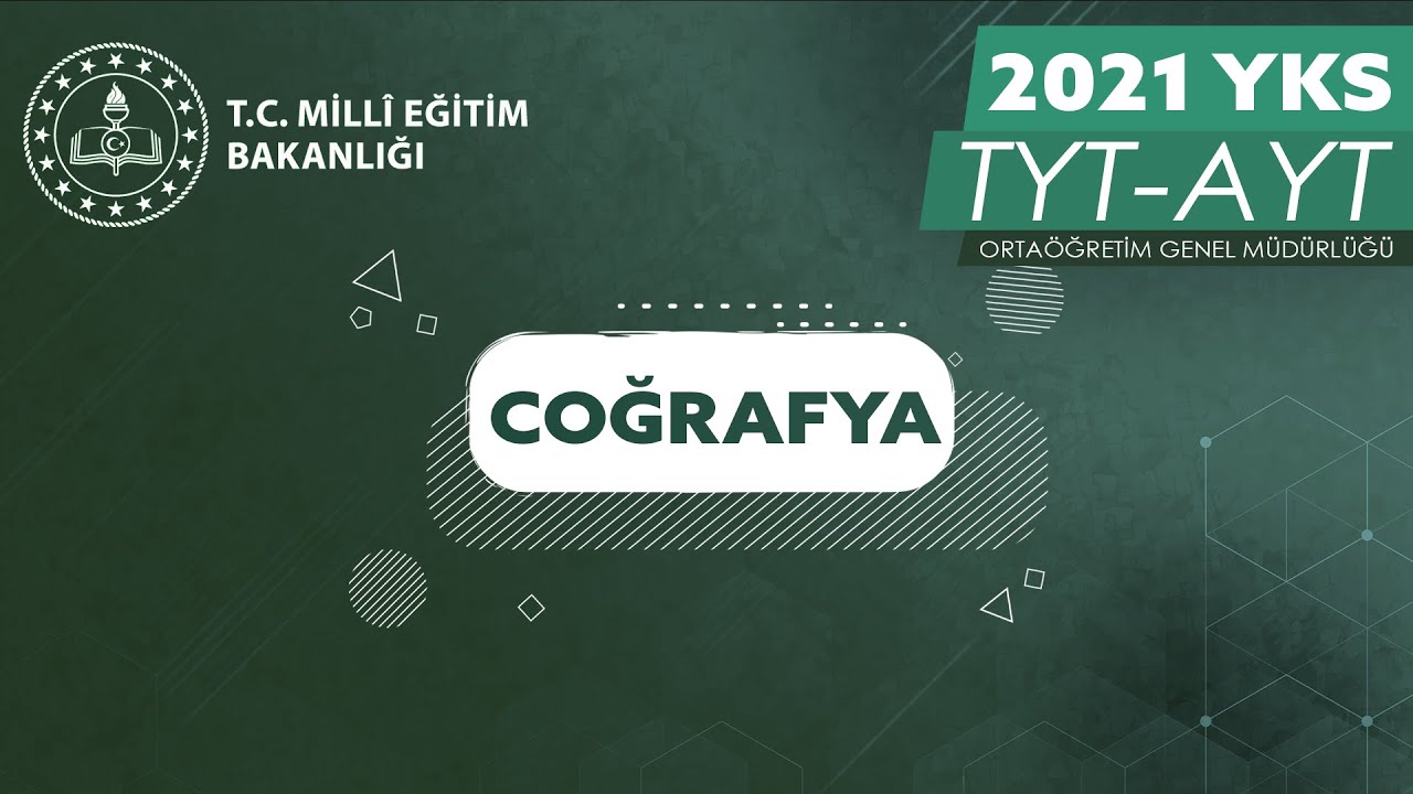 Coğrafya YKS Kampı Soru Çözüm - 1