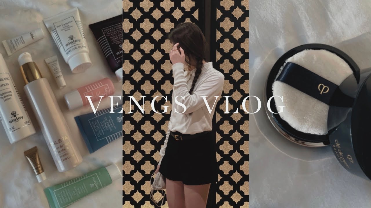 [Vlog 32] Shopping & Eating Vlog | Sisley Paris | Cle de Peau | Saint Laurent | Samsung Z Flip
