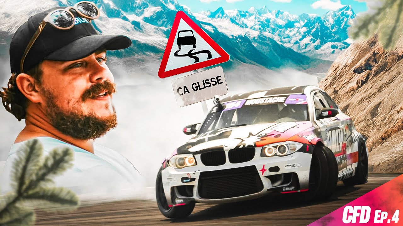 DRIFTER sur une ROUTE de MONTAGNE à +100 km/h