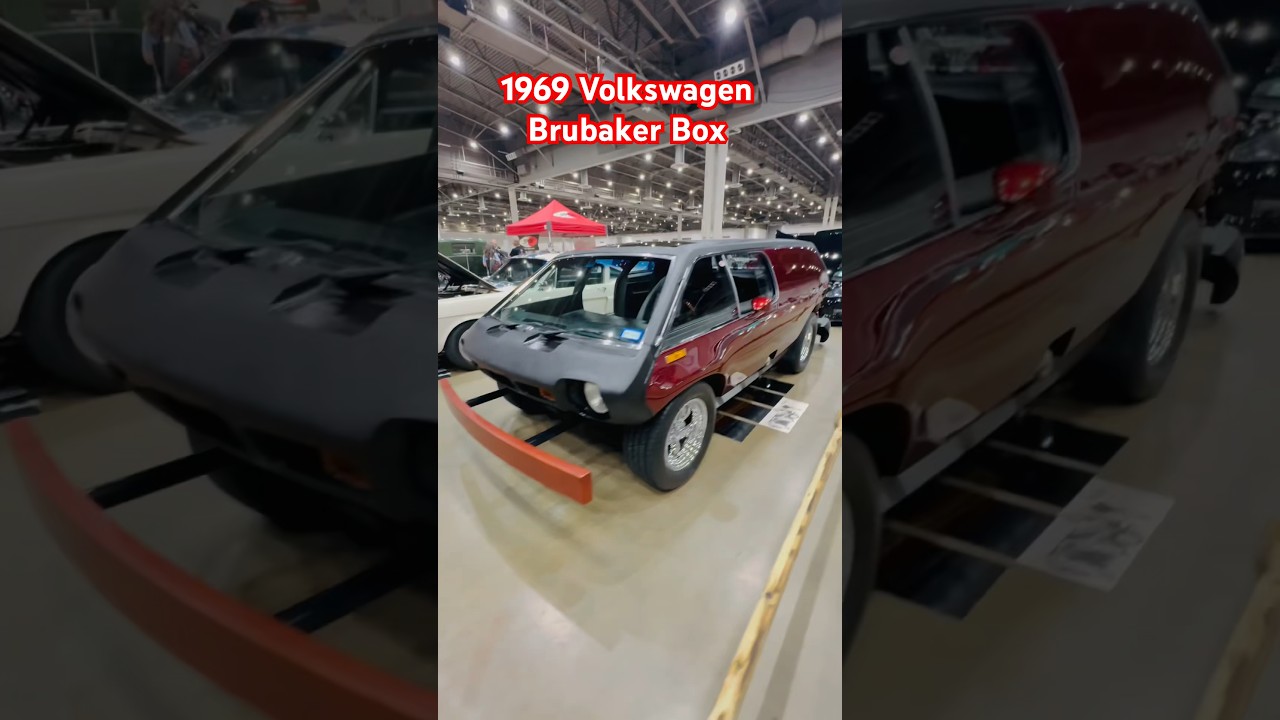 1969 Volkswagen Brubaker Box. #volkswagenvan #shorts